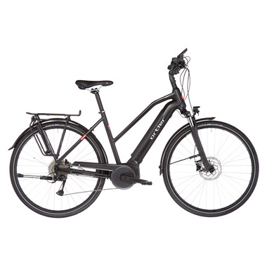 Bicicleta de viaje eléctrica ORTLER TOURS POWERTUBE NYON TRAPEZ Negro 2021 0